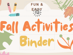 可爱手绘童趣风秋季儿童主题班会ppt模板